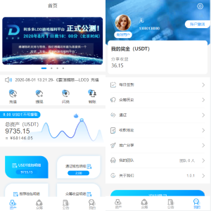 usdt众筹模式 新模式 新玩法 投资理财 众筹系统源码